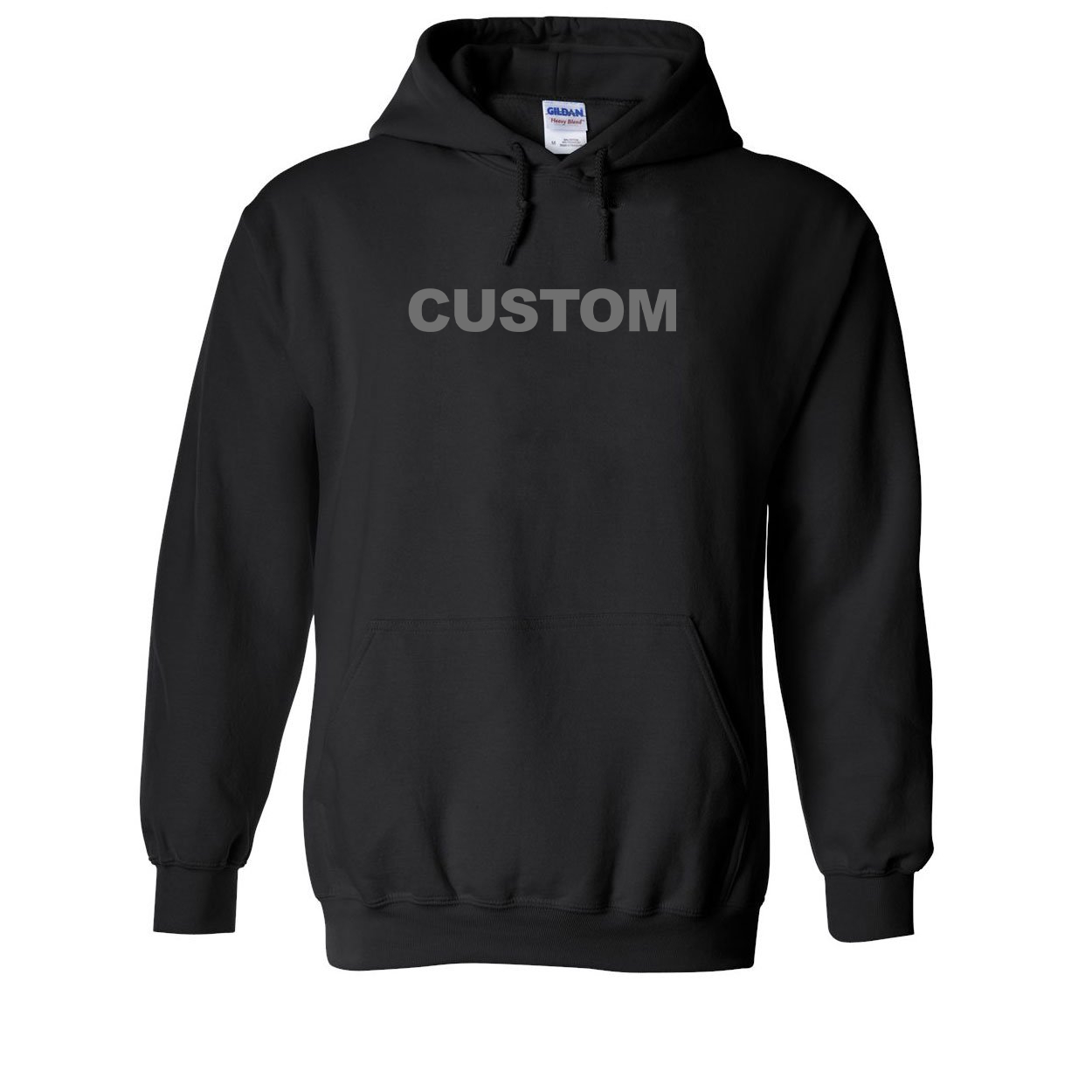 Custom Life Brand Logo Classic Sweatshirt Black (Gray Logo)