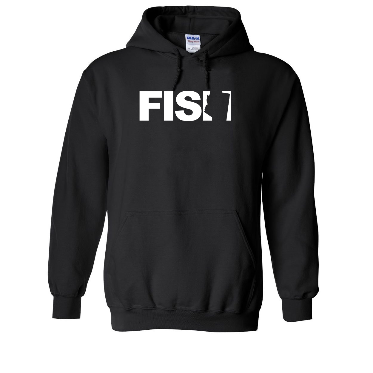 Fish Arizona Classic Sweatshirt Black (White Logo)