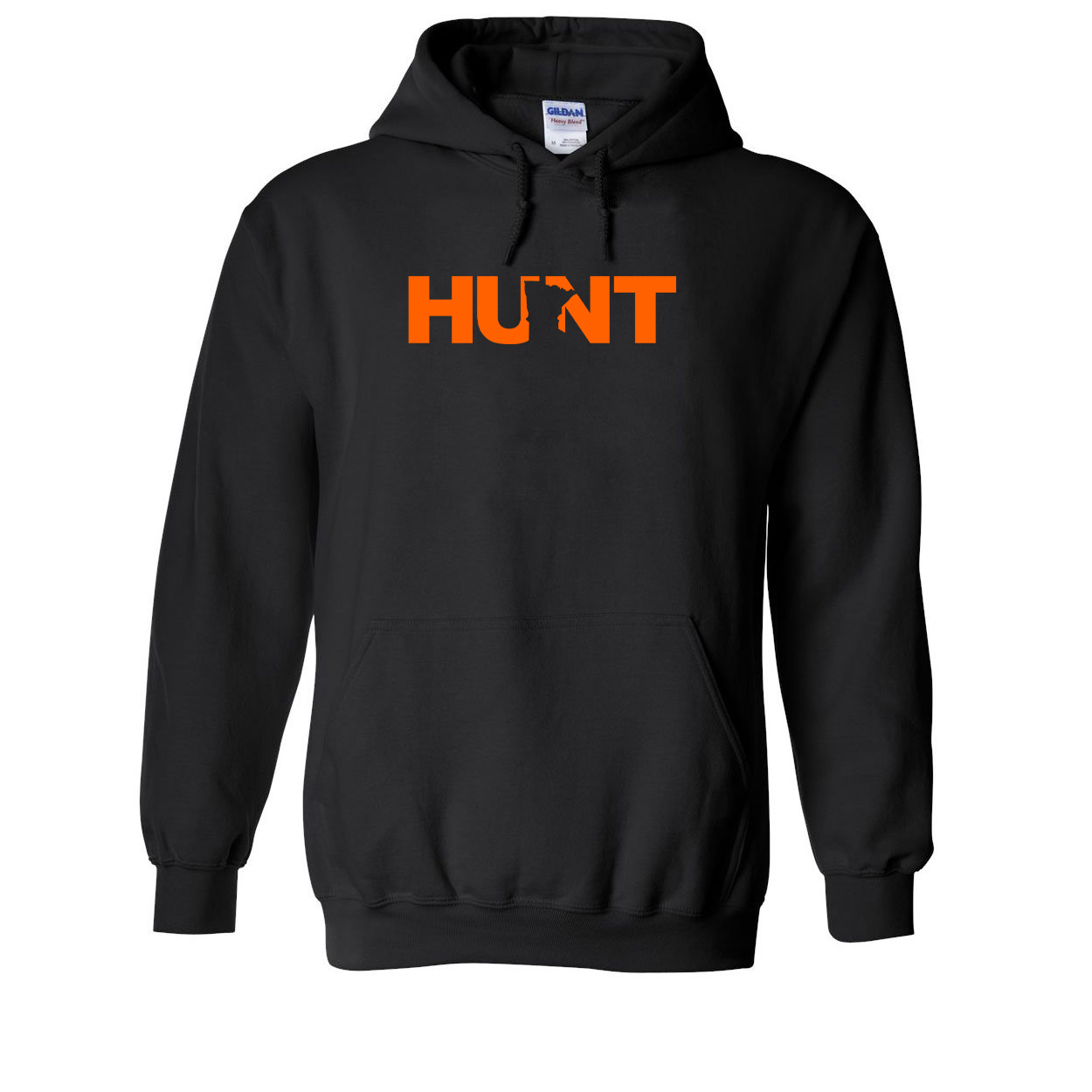 Hunt Minnesota Classic Sweatshirt Black (Orange Logo)