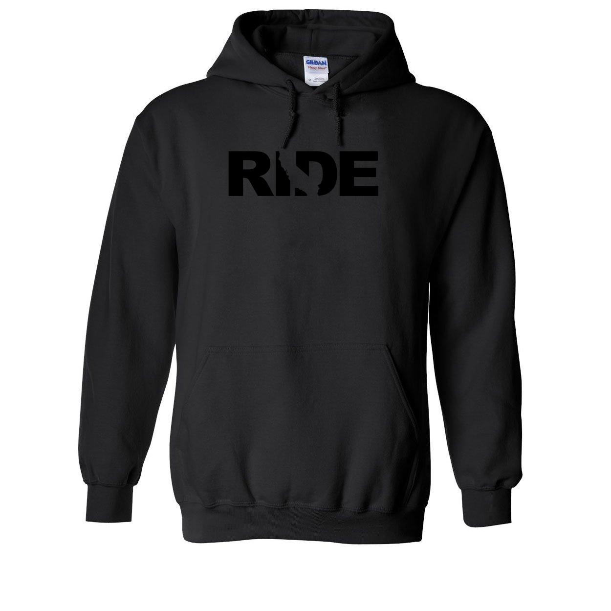 Ride California Classic Sweatshirt Black (Black Logo)