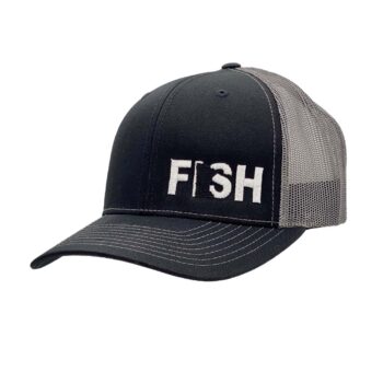 Fish Minnesota Night Out Trucker Black_Gray