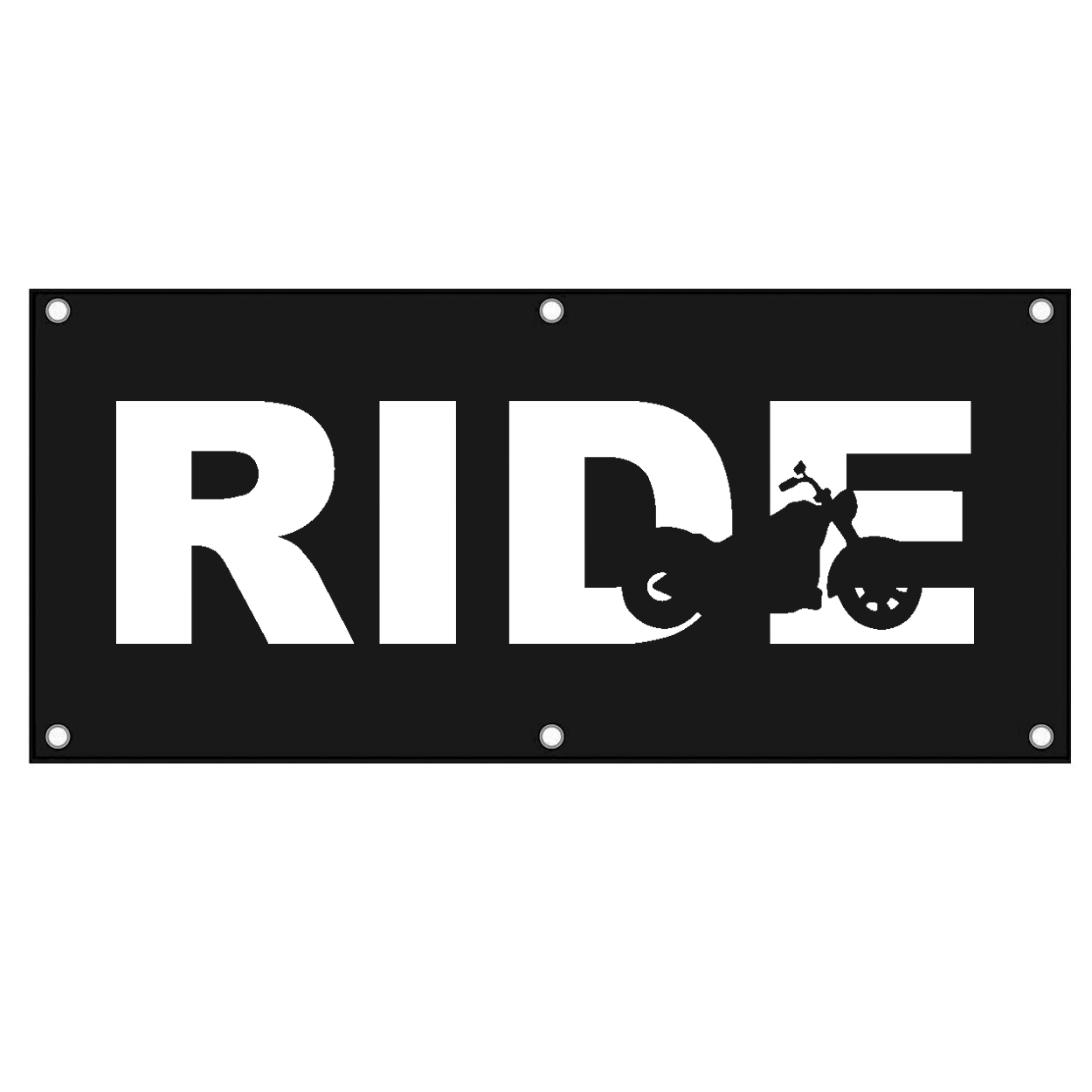 Ride Cruiser Logo Classic Banner (White Logo)