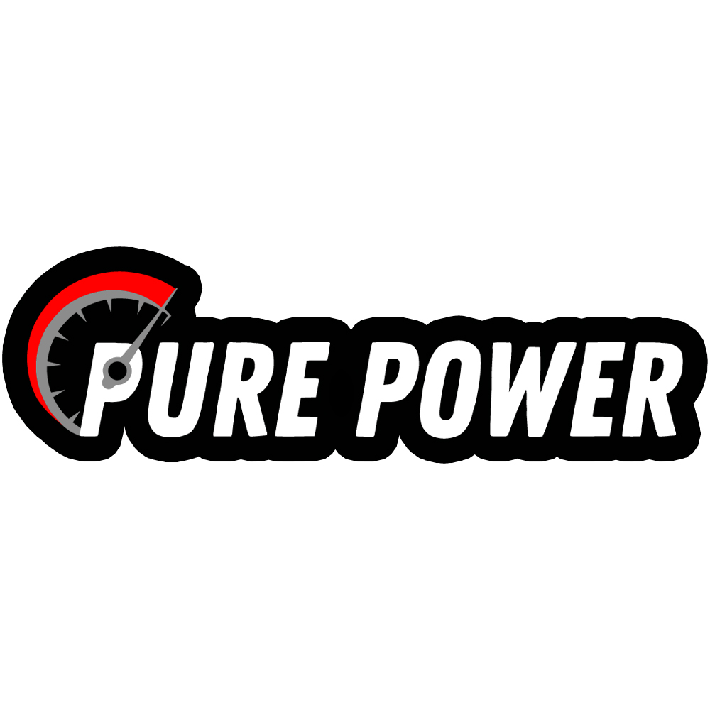 Ride Pure Power Logo Classic Sticker