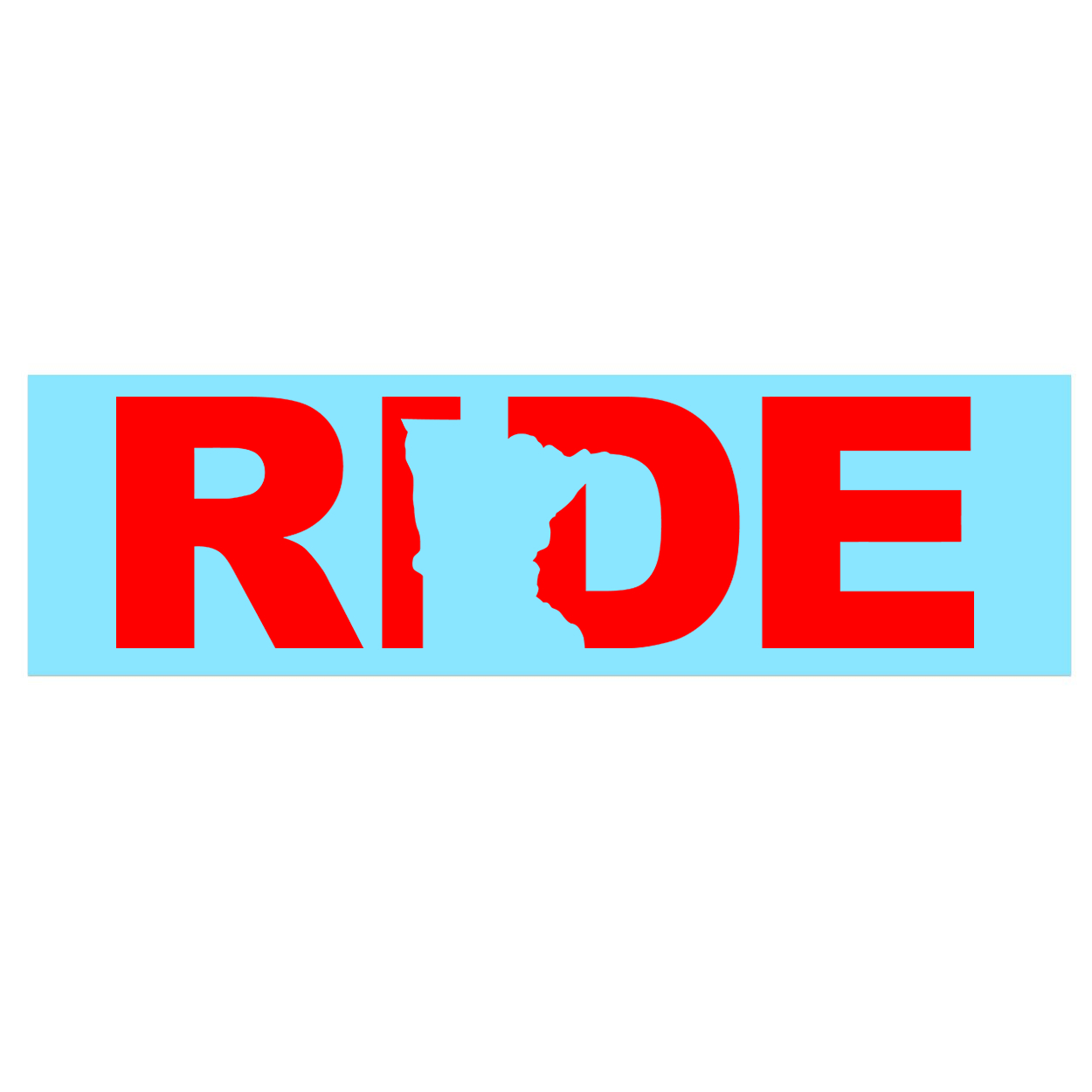 Ride Minnesota Classic Decal (Red Logo)