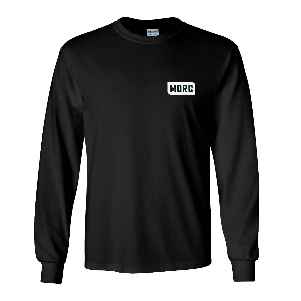 MORC Night Out Long Sleeve T-Shirt Black (White Logo)