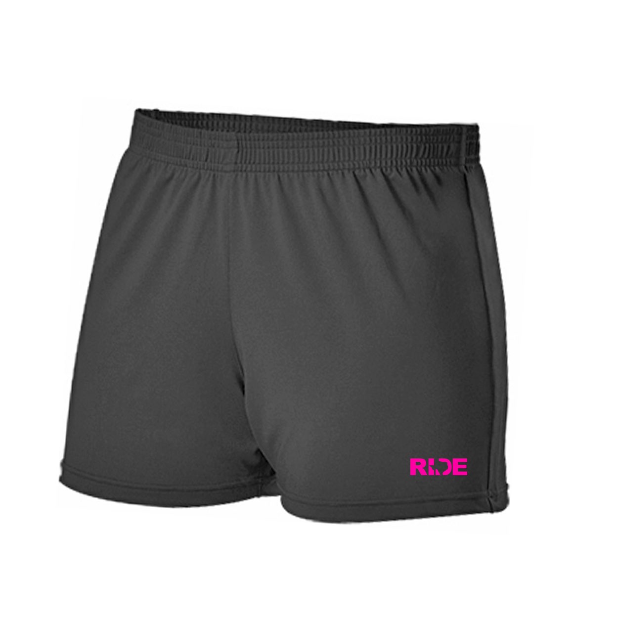Ride Texas Classic Womens Cheer Shorts Black (Pink Logo)
