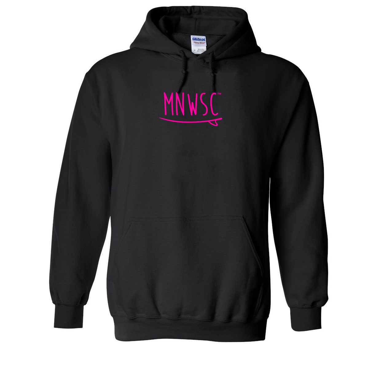 Minnesota Wakesurf Championship Classic Sweatshirt Black (Pink Logo)