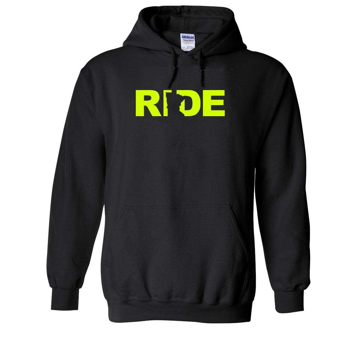 Ride Minnesota Classic Sweatshirt Black (Hi-Vis Logo)