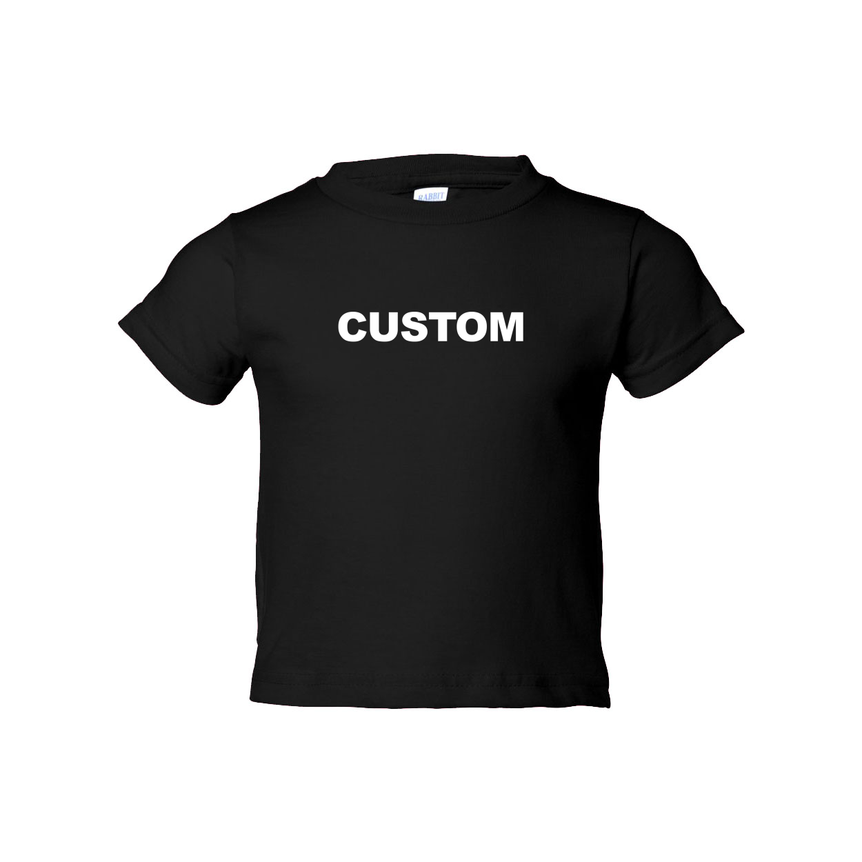 Custom Life Brand Logo Classic Toddler T-Shirt Black