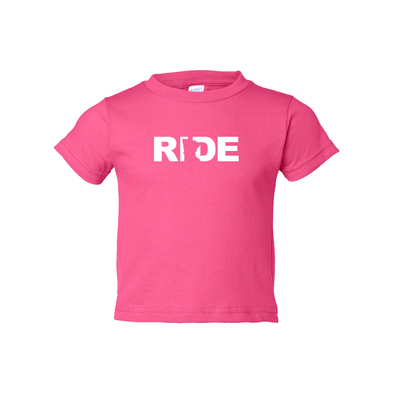 Ride Minnesota Classic Toddler T-Shirt Pink