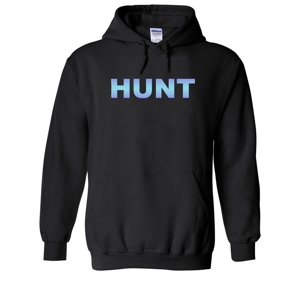 Hunt Brand Logo Classic Sweatshirt Black (Holographic Logo)