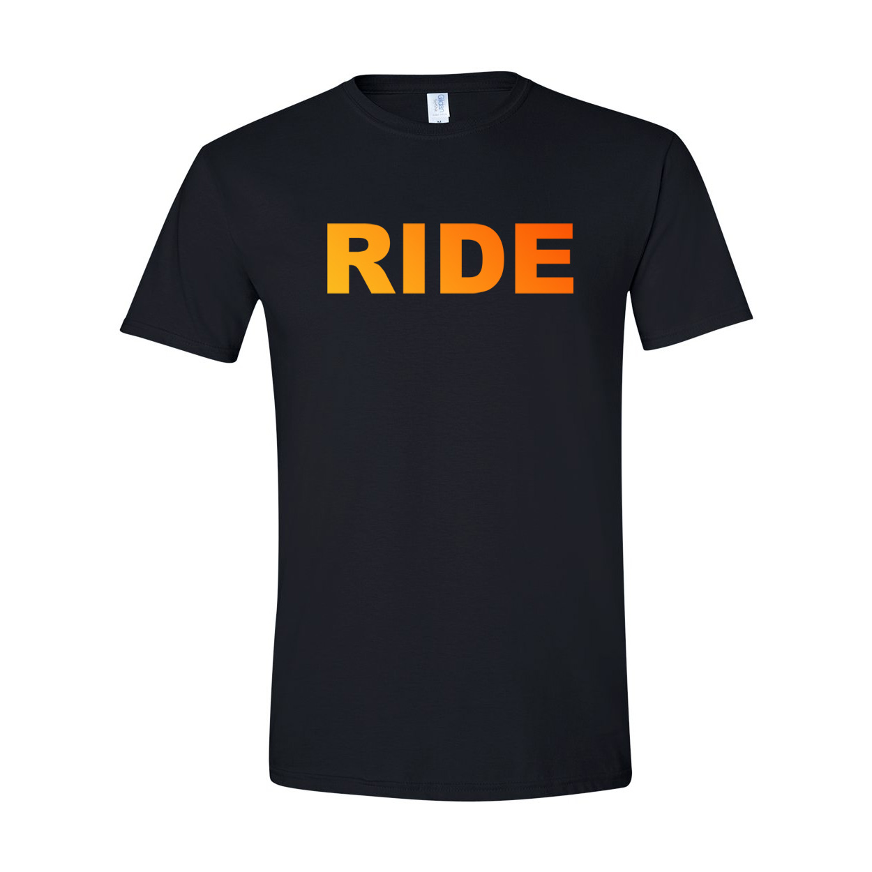Ride Brand Logo Classic T-Shirt Black (Rad Logo)