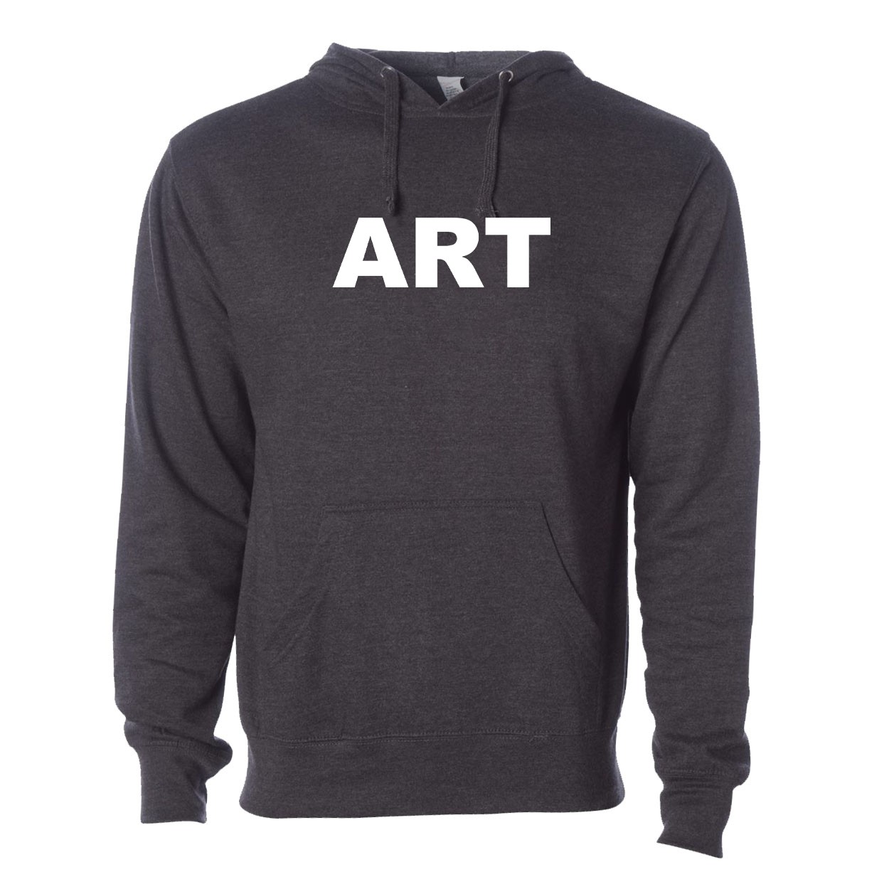 Art Brand Logo Classic Sweatshirt Dark Heather Gray (Black Logo)