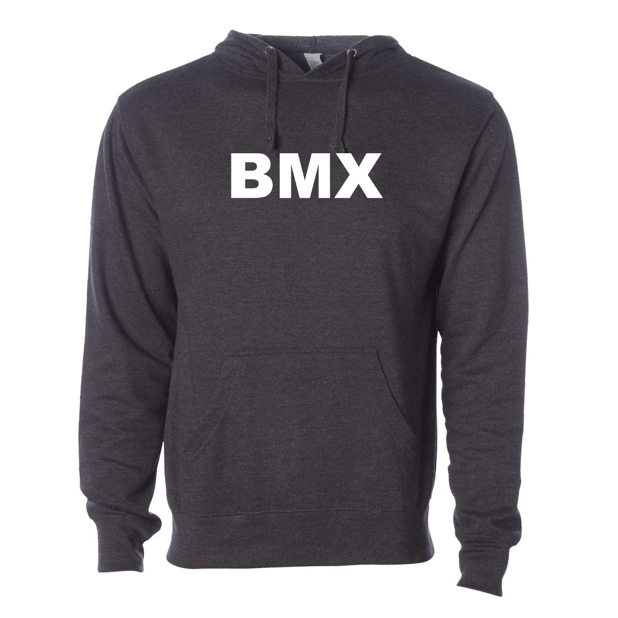 BMX Brand Logo Classic Sweatshirt Dark Heather Gray (Black Logo)