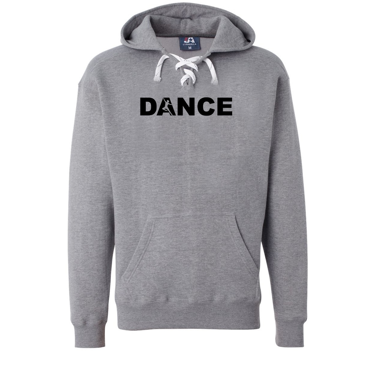 Dance Silhouette Logo Classic Unisex Premium Hockey Sweatshirt Oxford (Black Logo)