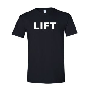 Lift Brand Logo Classic T-Shirt Black