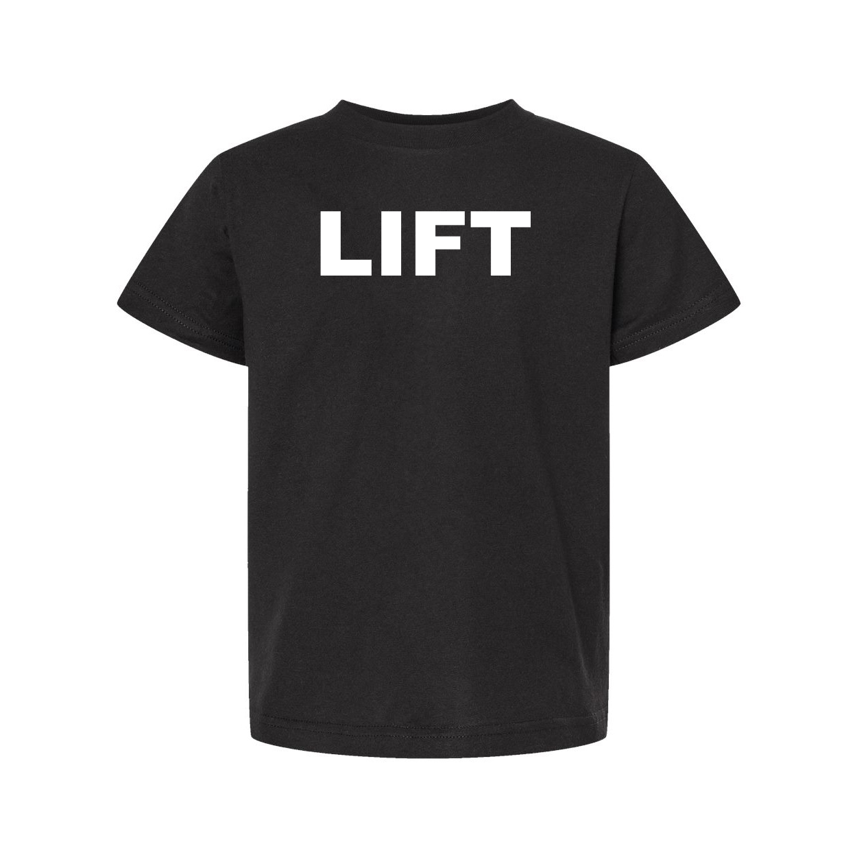 Lift Brand Logo Classic Youth T-Shirt Black