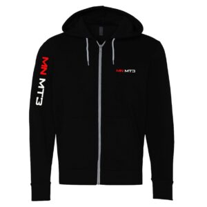 MN MTB Trail Support Classic Zip Sweatshirt Black