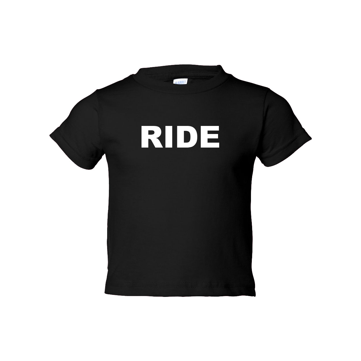 Ride Brand Logo Classic Toddler T-Shirt Black