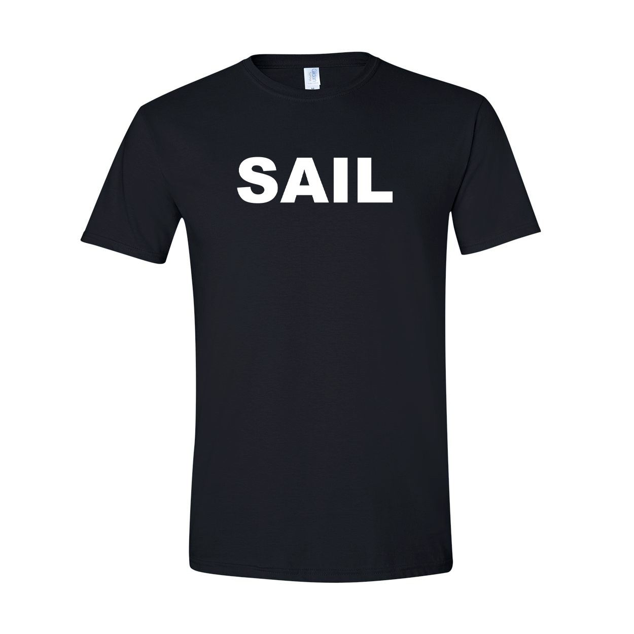 Sail Brand Logo Classic T-Shirt Black