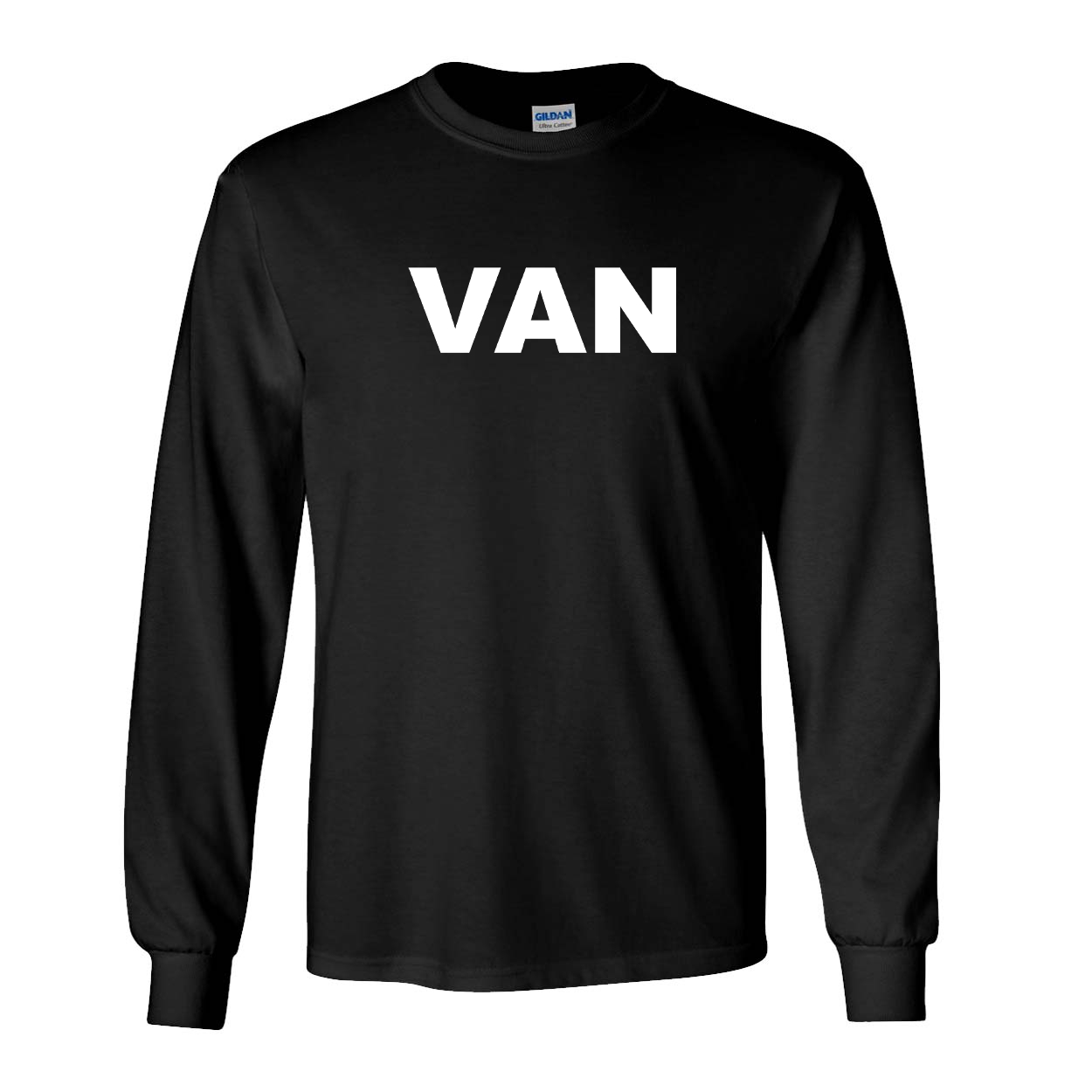 Van Brand Logo Classic Long Sleeve T-Shirt Black
