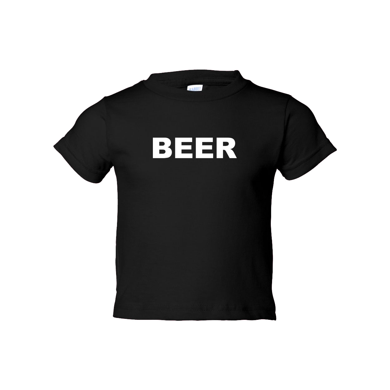 Beer Brand Logo Classic Toddler T-Shirt Black