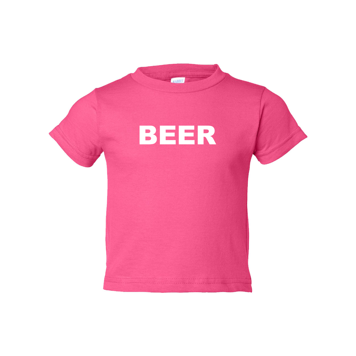 Beer Brand Logo Classic Toddler T-Shirt Pink