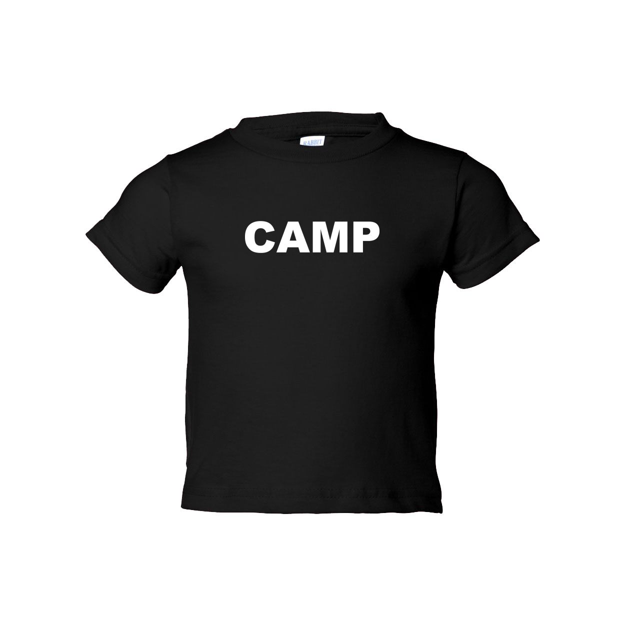 Camp Brand Logo Classic Toddler T-Shirt Black