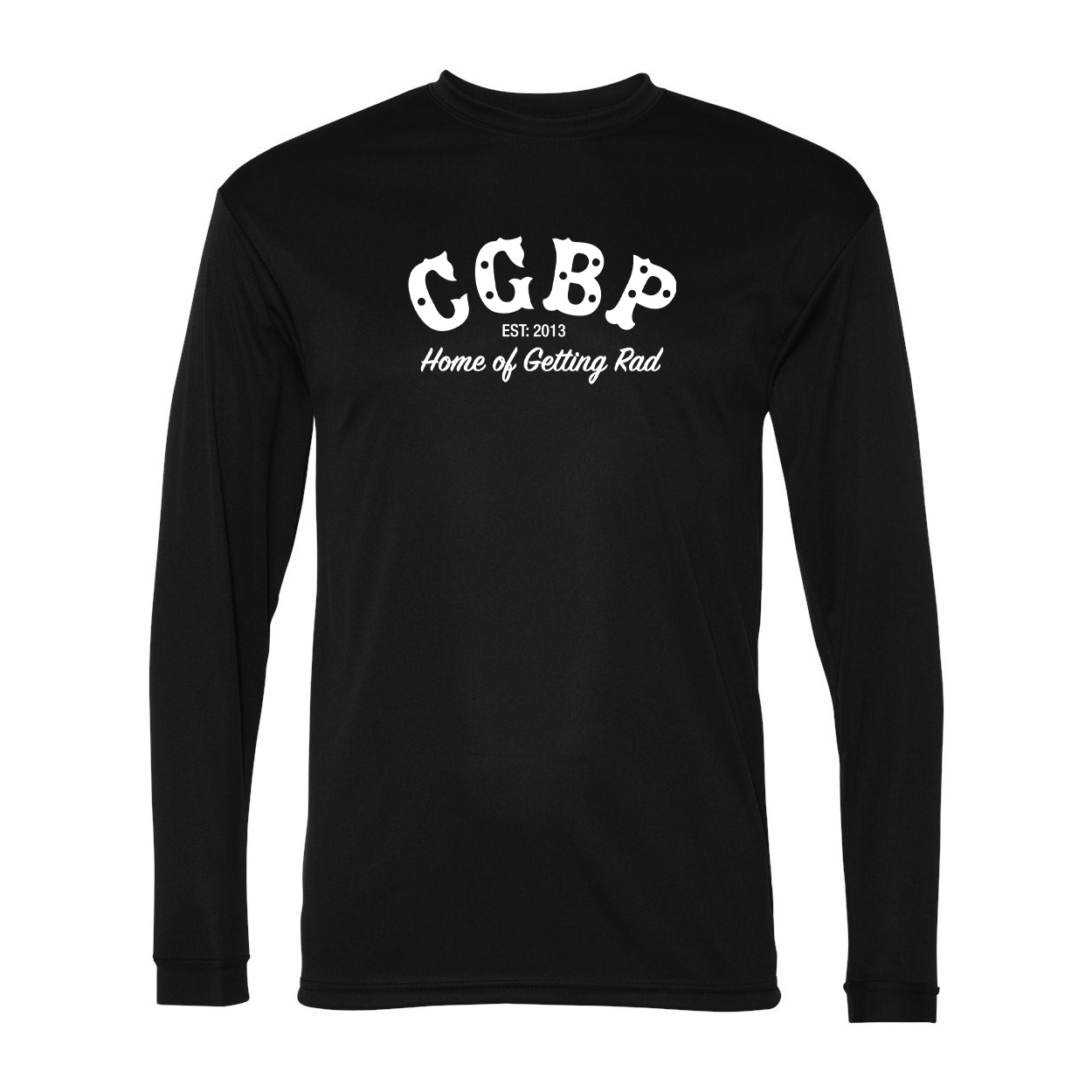 Cottage Grove Bike Park Classic Unisex Performance Long Sleeve T-Shirt Black