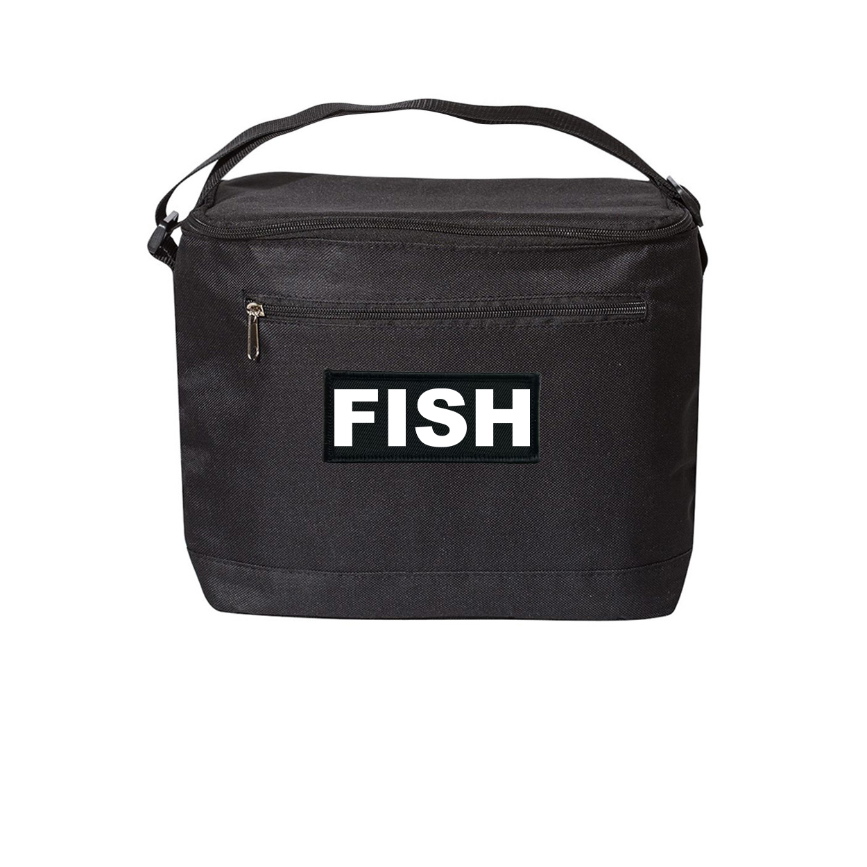 Fish Brand Logo Classic 12-Pack Cooler (White Logo)