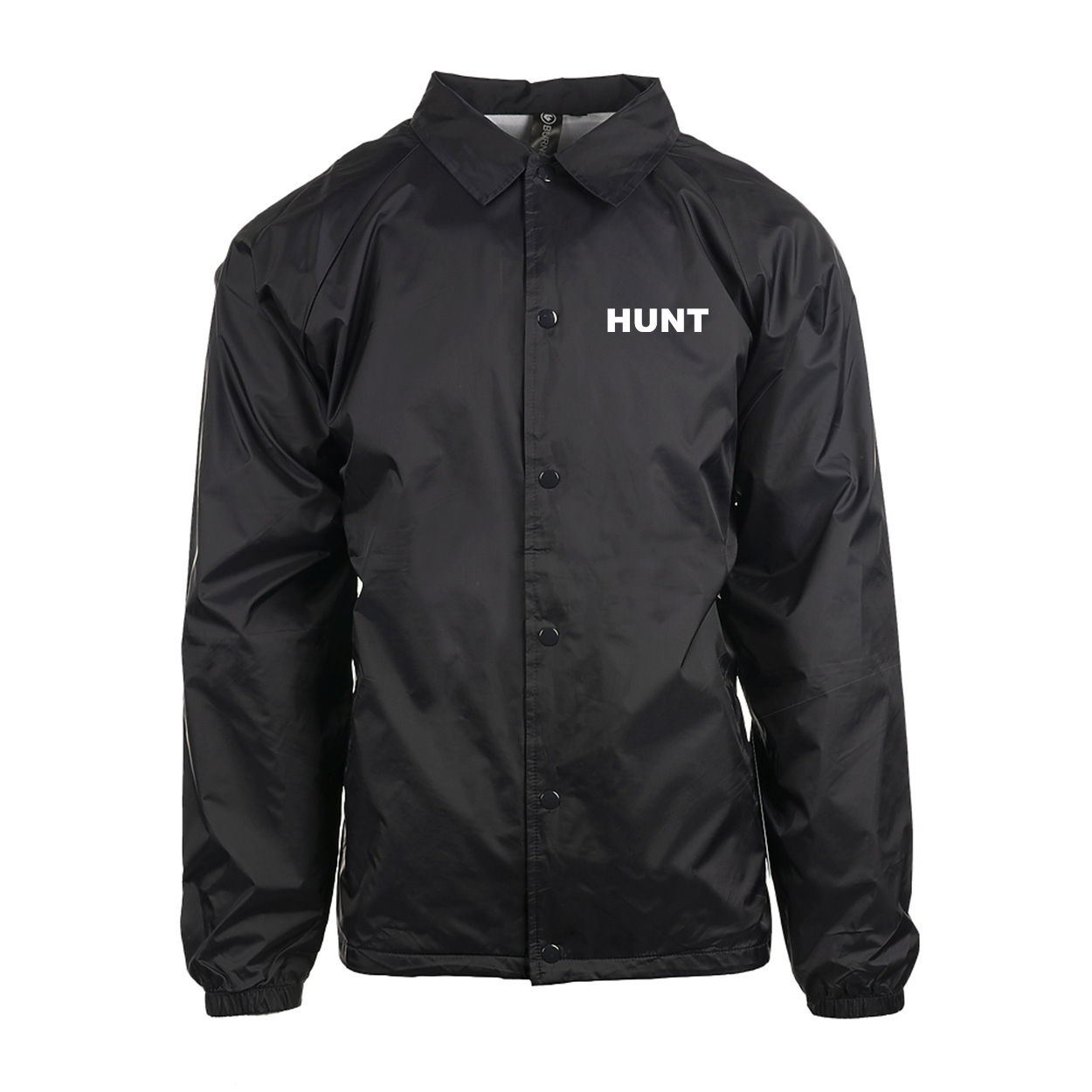 Hunt Brand Logo Classic Mentor Jacket Black