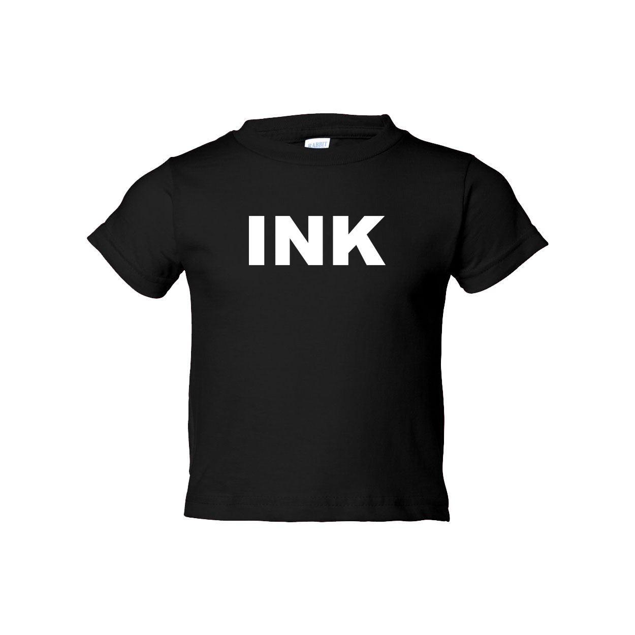 Ink Brand Logo Classic Toddler T-Shirt Black