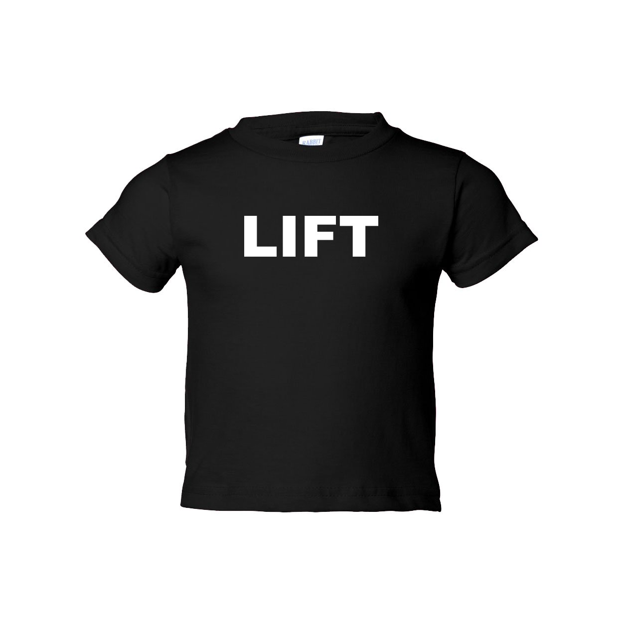 Lift Brand Logo Classic Toddler T-Shirt Black