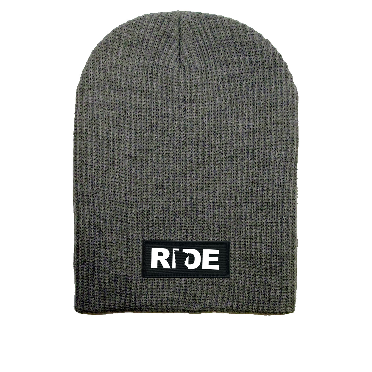 Ride Minnesota Night Out Woven Patch Solid Slouchy Beanie Dark Gray