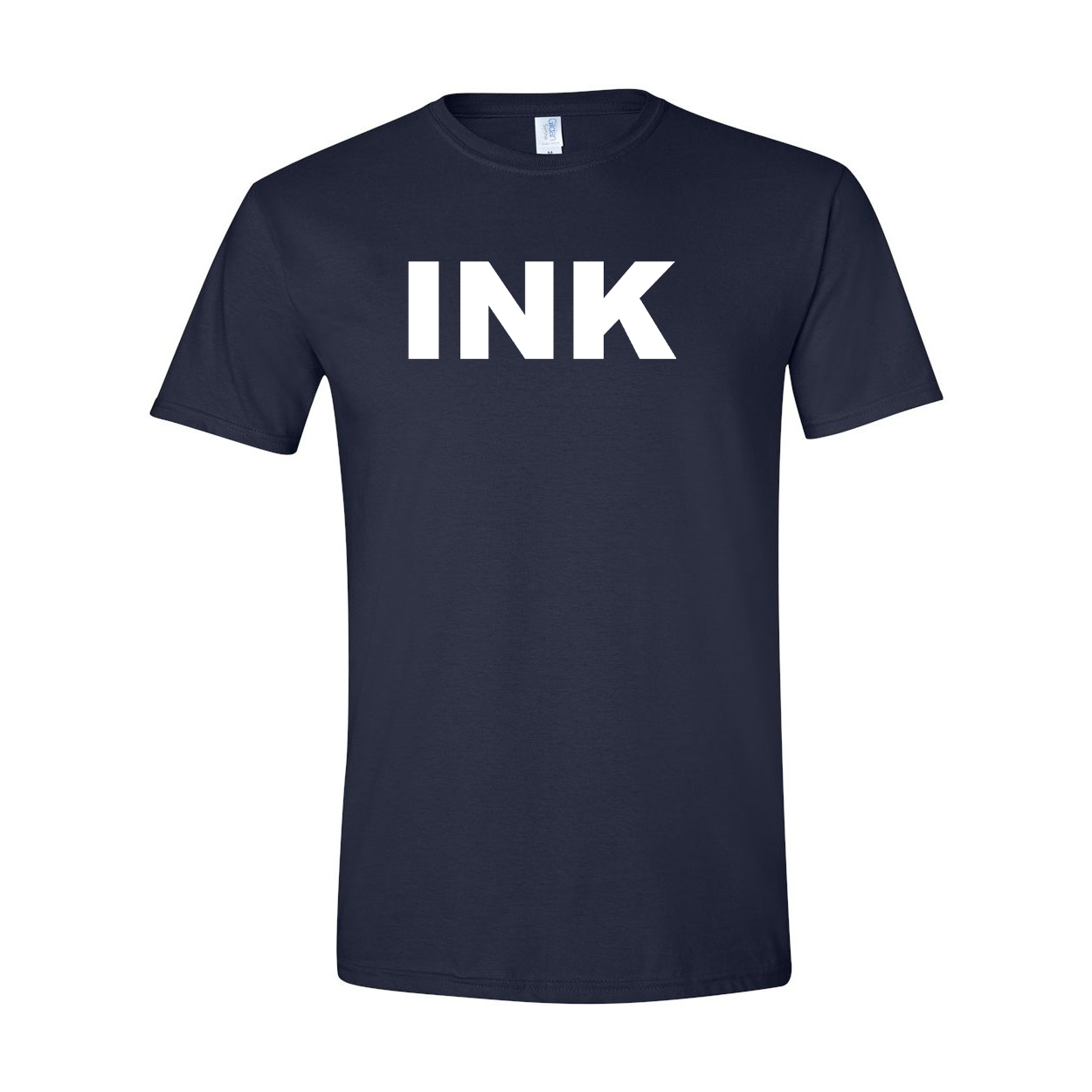 Ink Brand Logo Classic T-Shirt Navy