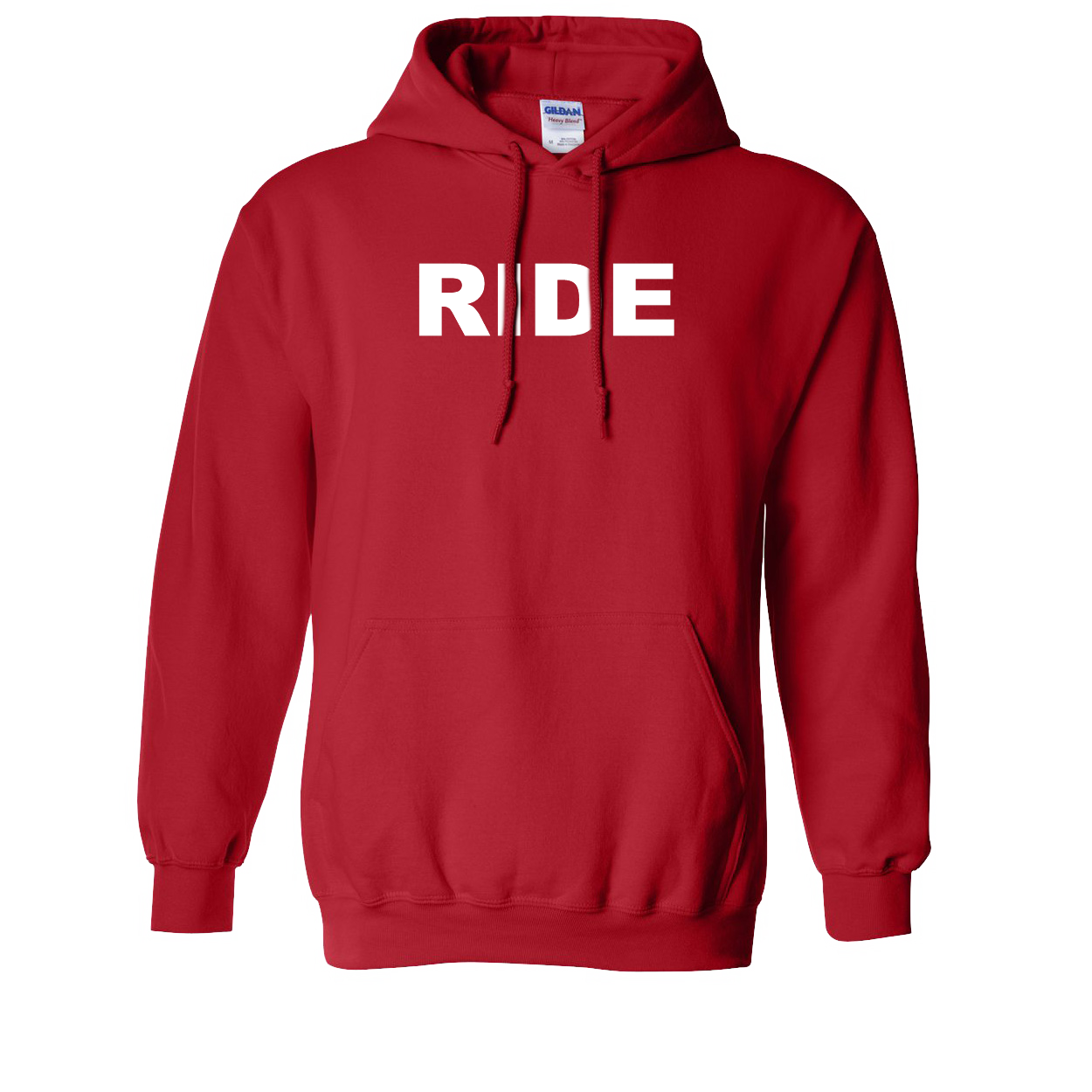Ride Brand Logo Classic Sweatshirt Red
