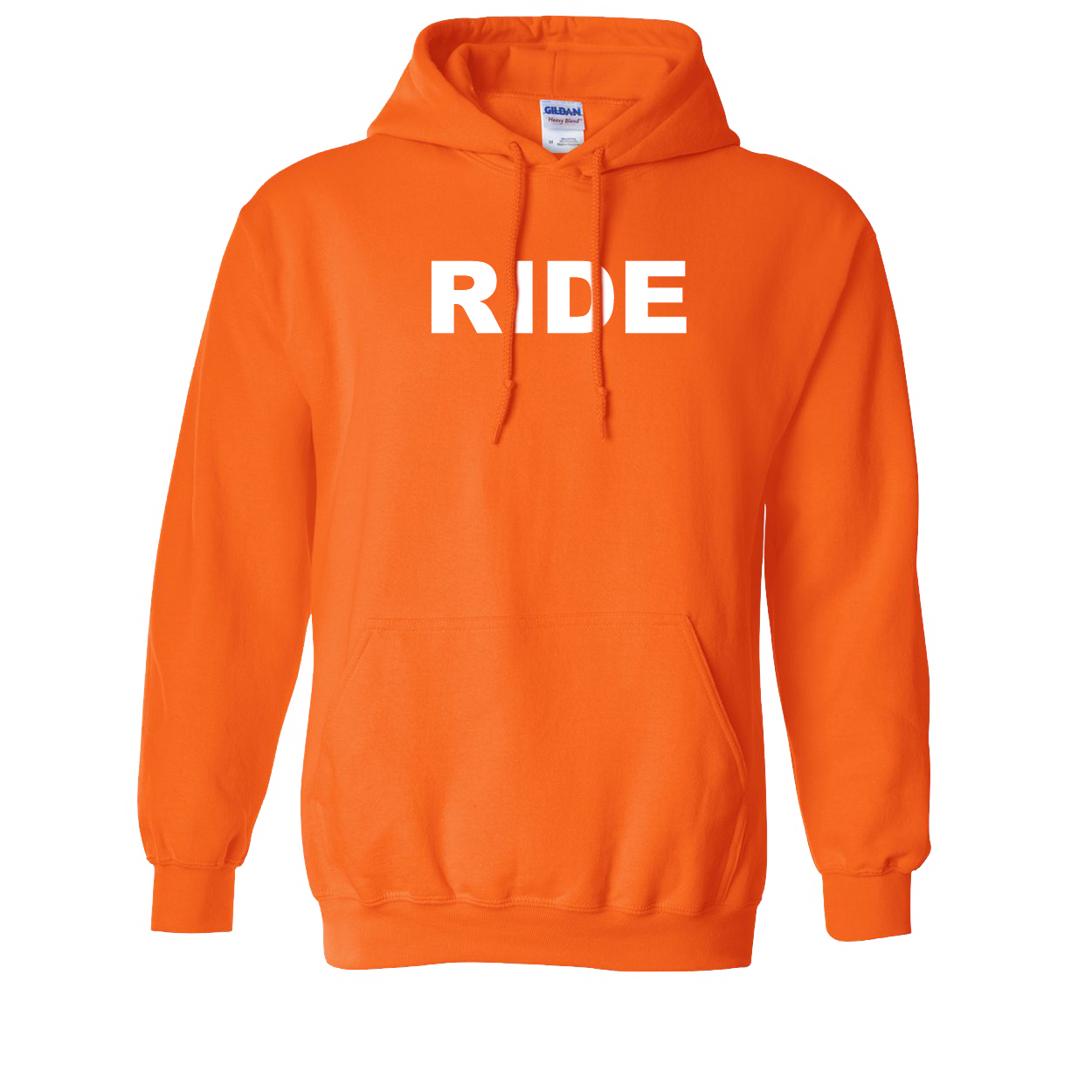 Ride Brand Logo Classic Sweatshirt Safety Orange