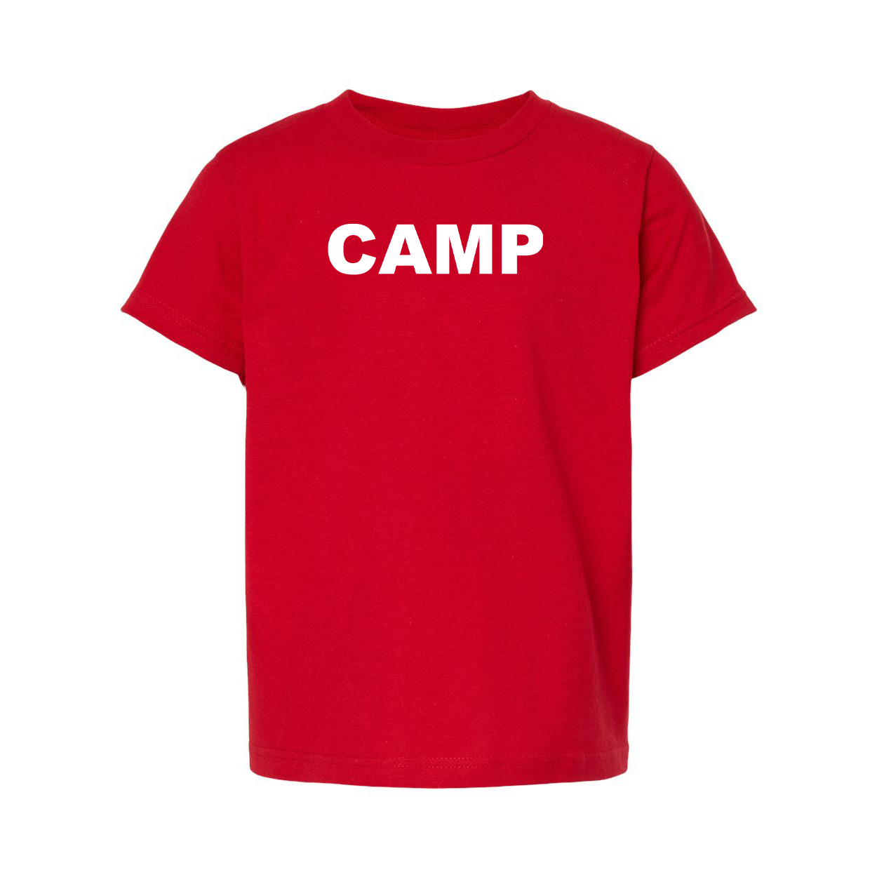 Camp Brand Logo Classic Youth Unisex T-Shirt Red 