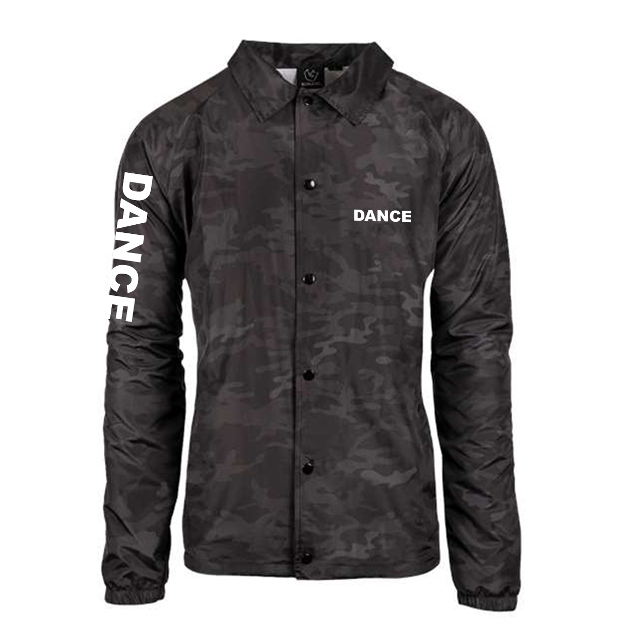 Dance Brand Logo Classic Mentor Jacket Black Camo 
