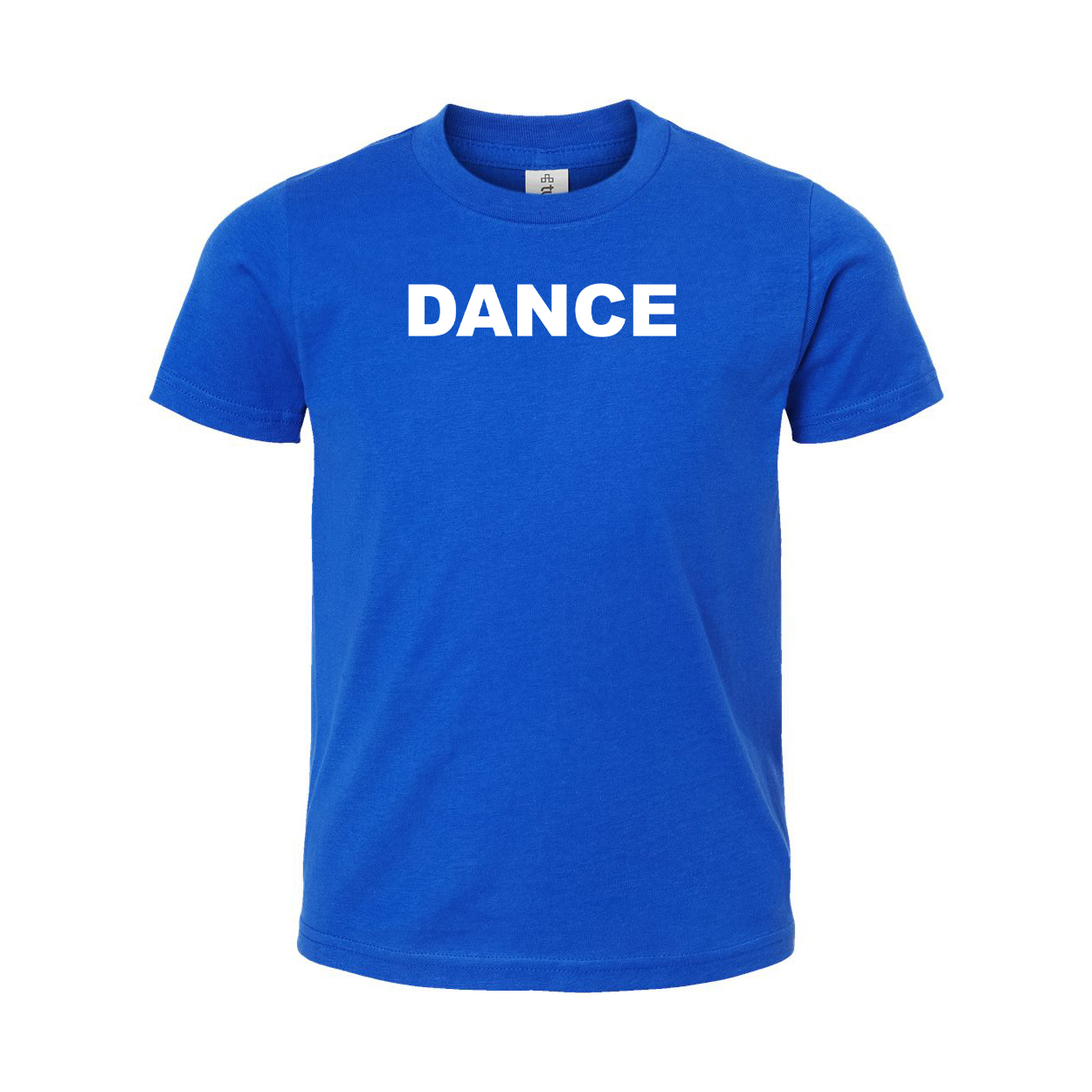 Dance Brand Logo Classic Youth T-Shirt Blue
