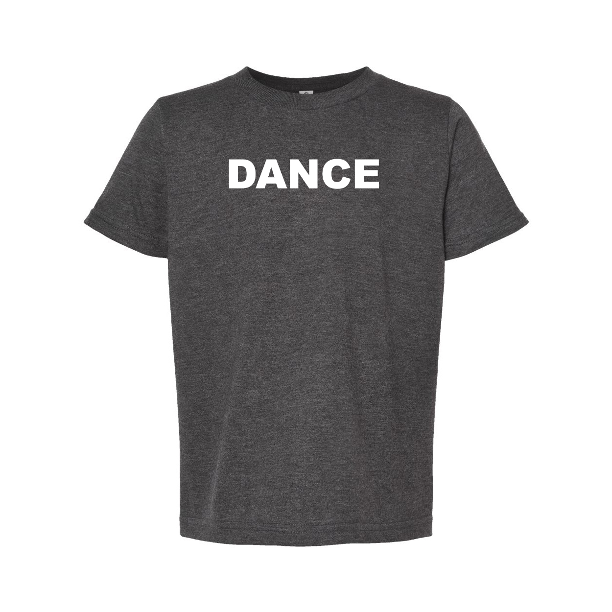 Dance Brand Logo Classic Youth T-Shirt Dark Heather Gray