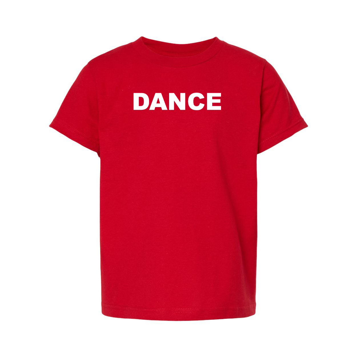 Dance Brand Logo Classic Youth Unisex T-Shirt Red 