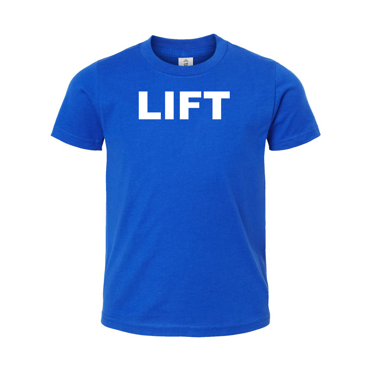 Lift Brand Logo Classic Youth T-Shirt Blue