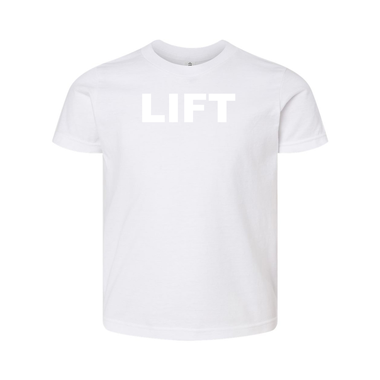 Lift Brand Logo Classic Youth T-Shirt White