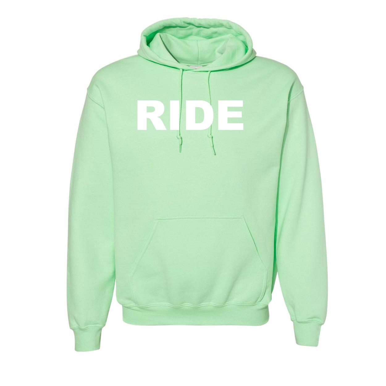 Ride Brand Logo Classic Sweatshirt Mint Green 