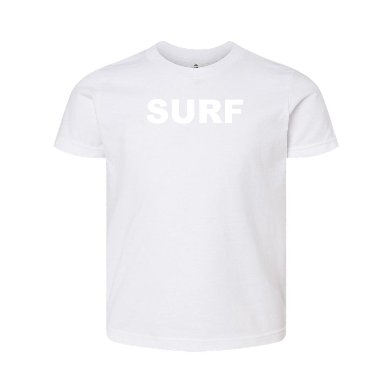 Surf Brand Logo Classic Youth T-Shirt White