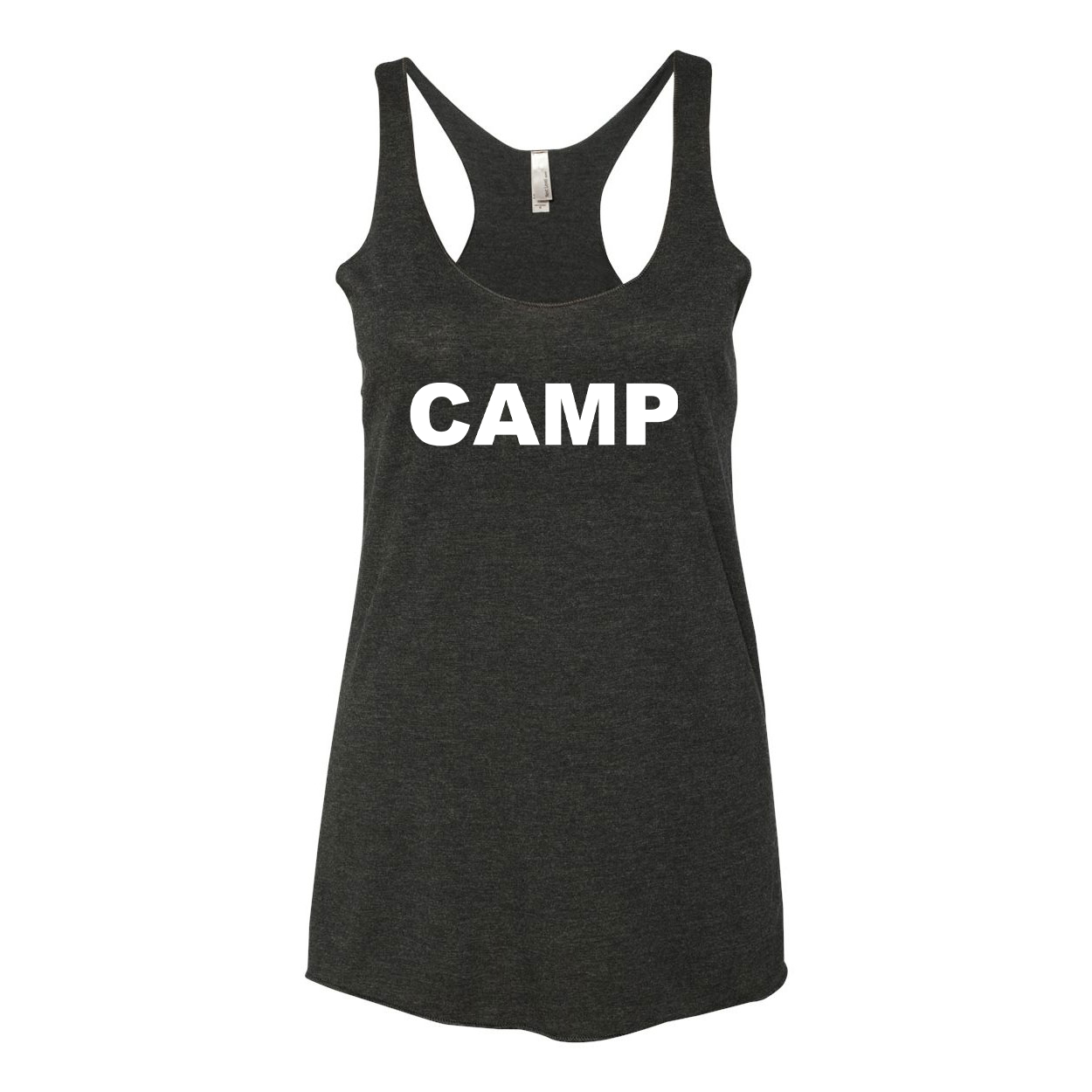 Camp Brand Logo Classic Women's Ultra Thin Tank Top Vintage Black 