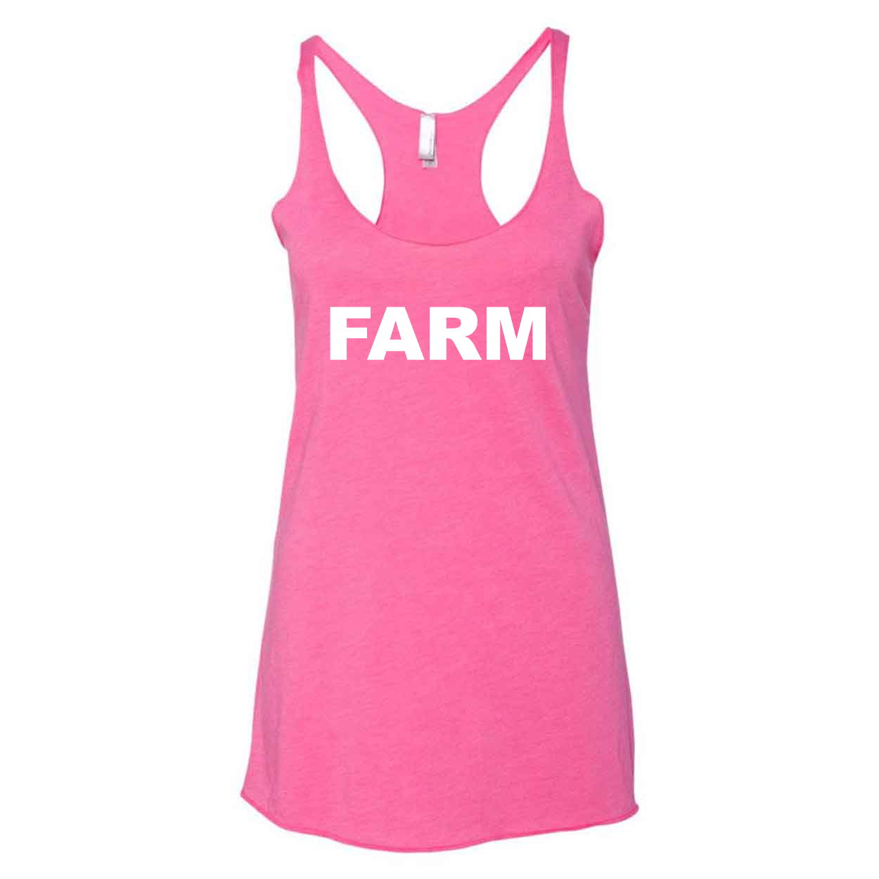 Farm Brand Logo Classic Women's Ultra Thin Tank Top Vintage Pink
