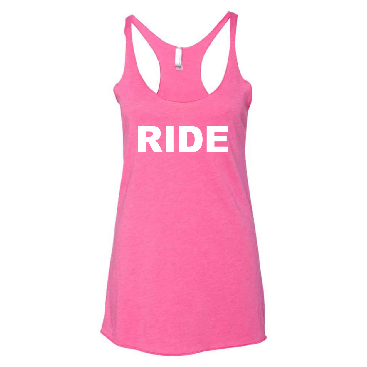 Ride Brand Logo Classic Women's Ultra Thin Tank Top Vintage Pink 