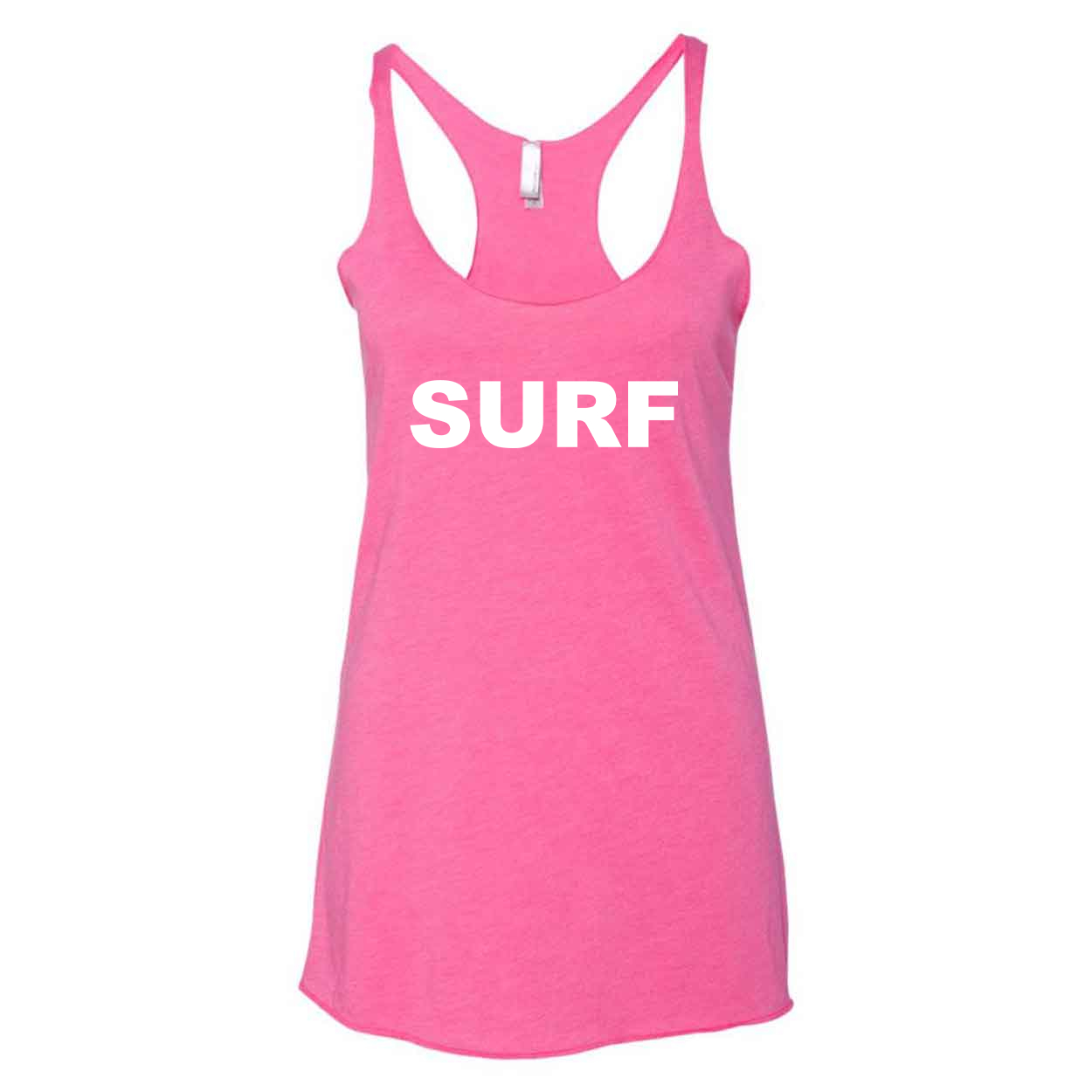 Surf Brand Logo Classic Women's Ultra Thin Tank Top Vintage Pink 
